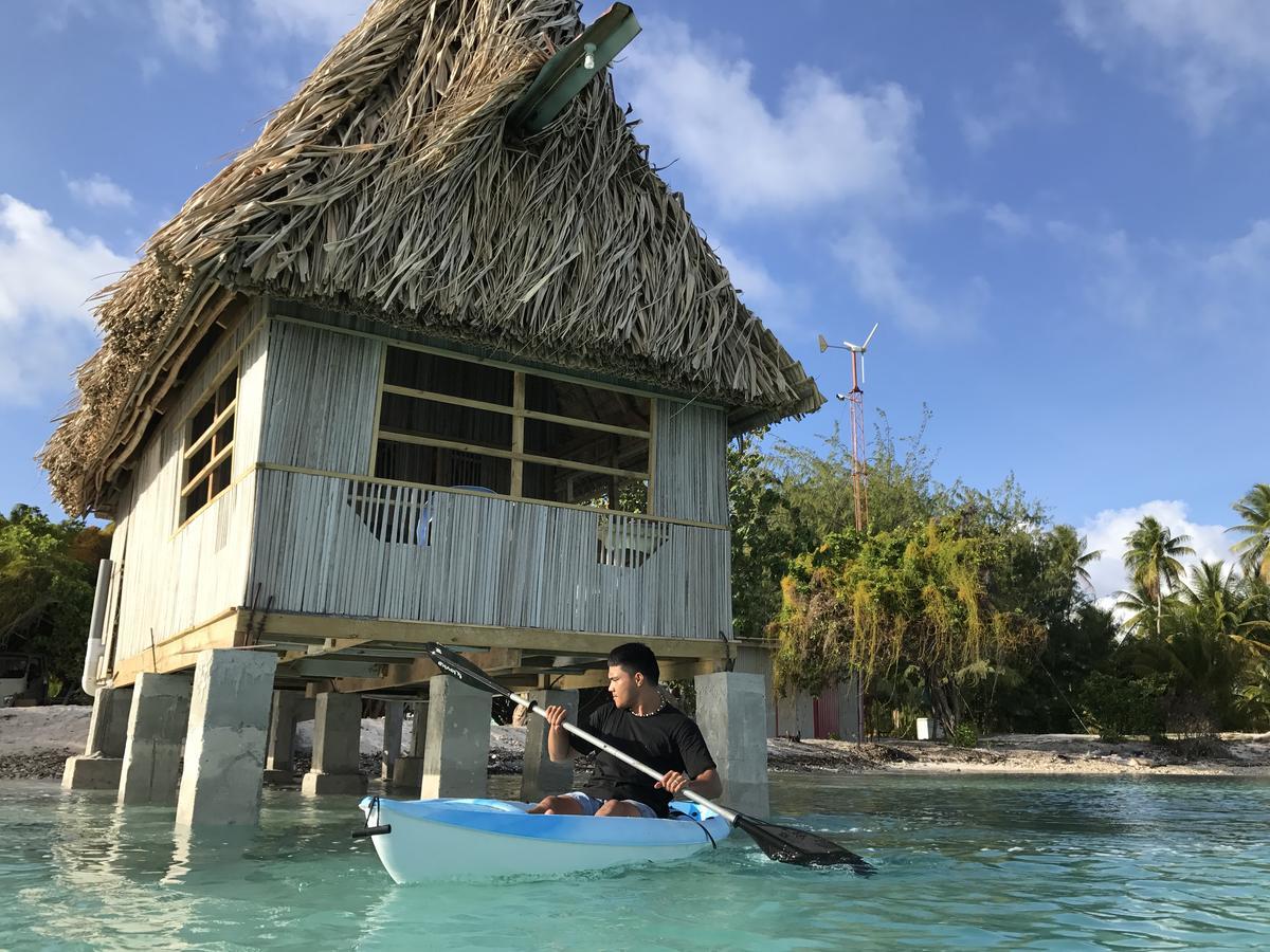 Abemama Green Eco Hotel Kiribati Kariatebike ภายนอก รูปภาพ